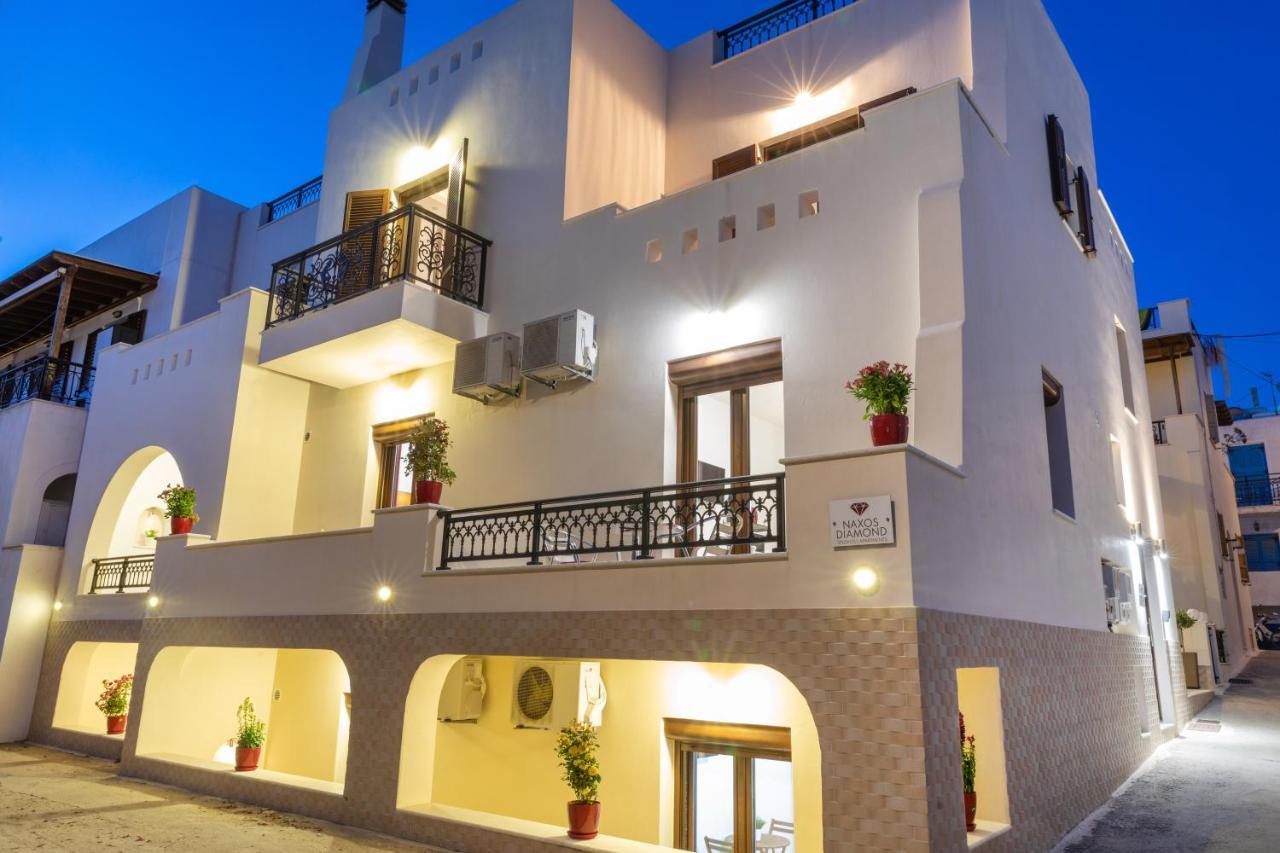 Naxos Diamond Studios Apartments Naxos City Екстериор снимка