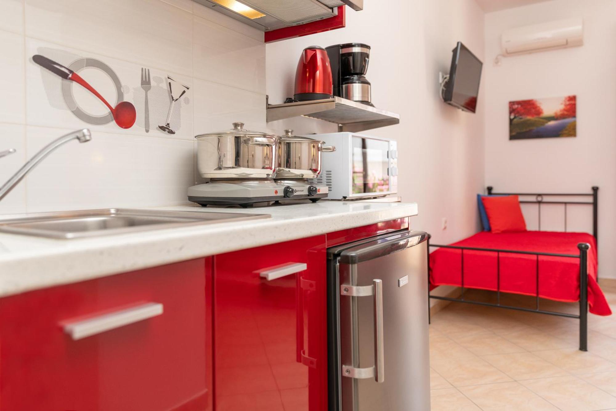 Naxos Diamond Studios Apartments Naxos City Стая снимка